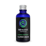 Genuine Terpenes Super Jack Canna-Derived Range in a blue glass bottle, offering a sweet, spiced, buttery terpene profile.