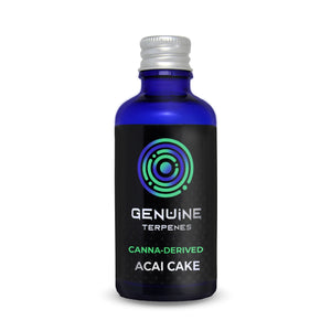 Genuine Terpenes bottle with Acai Cake canna derived flavour terpenes