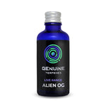 Genuine Terpenes bottle with Alien OG terpene flavour
