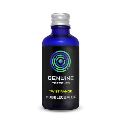 Genuine Terpenes bottle of Bubblegum OG flavour terpenes