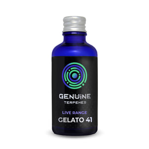Genuine Terpenes bottle with Gelato 41 flavour terpenes