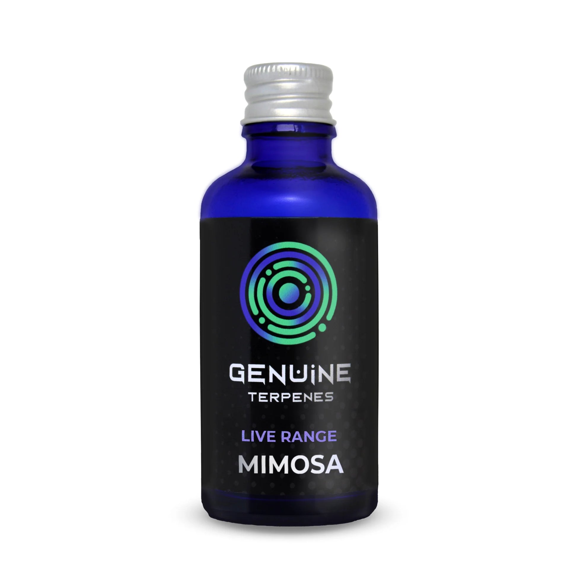 Genuine Terpenes bottle with Mimosa flavour terpenes