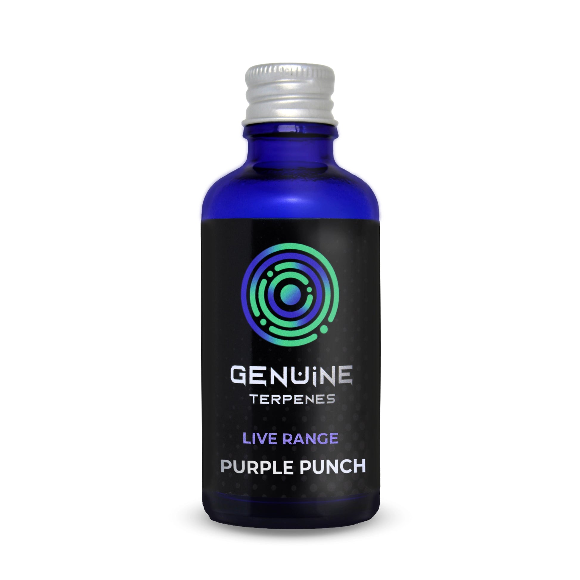 Genuine Terpenes bottle with Purple Punch flavour terpenes