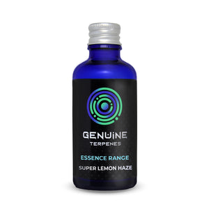 Genuine Terpenes bottle with Super Lemon Haze flavour terpenes