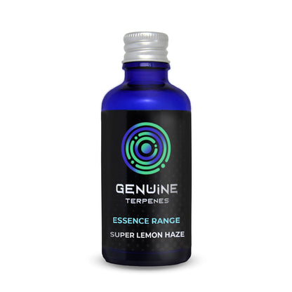 Genuine Terpenes bottle with Super Lemon Haze flavour terpenes