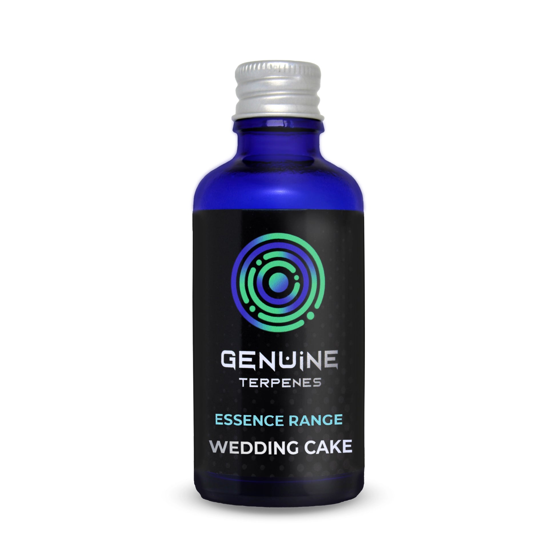 Genuine Terpenes bottle with Wedding Cake flavour terpenes